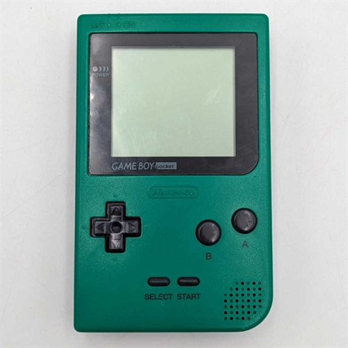 Game Boy Pocket Konsol - Grøn - SNR MH17341955 (B Grade) (Genbrug)